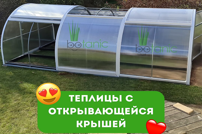 Теплица ТЮЛЬПАН-АНТИШТОРМ - фото